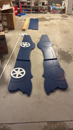 Kids full-size bed frame