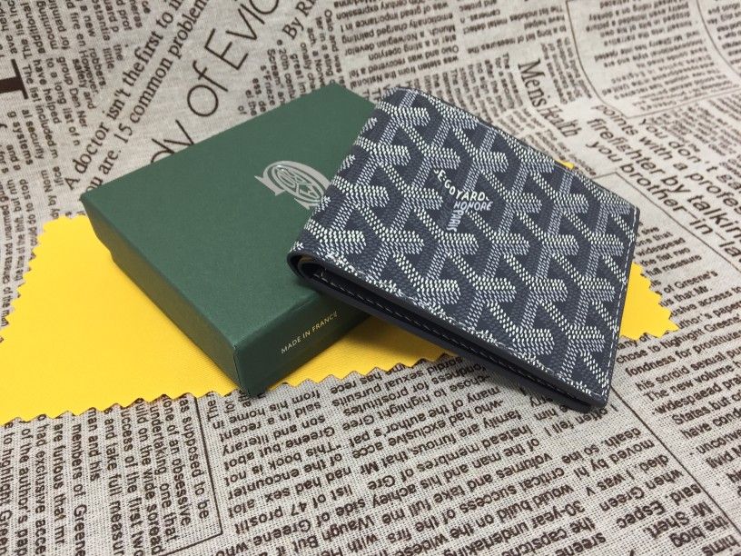 Goyard Victoire Wallet Grey