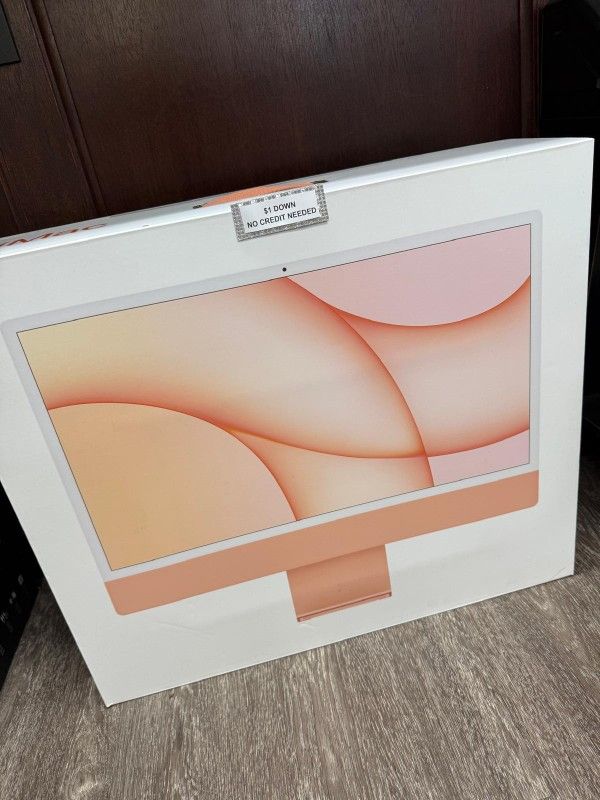 Apple IMac 24 Inch 2021 M1 Desktop - Only $1 Today Pay The Rest Later!
