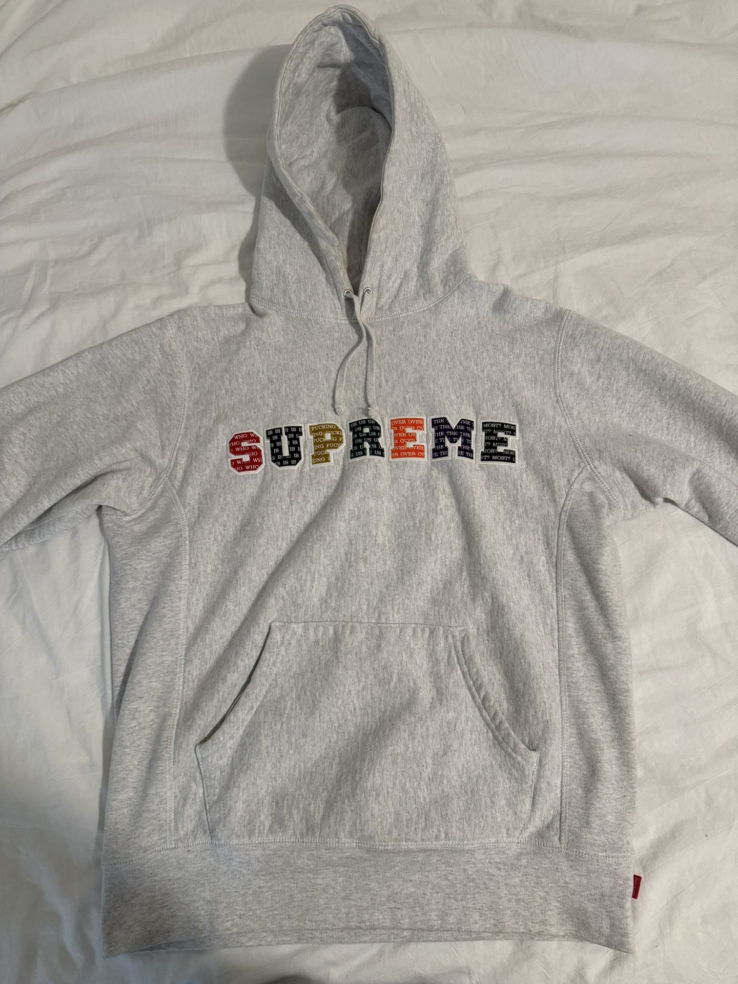 Supreme The Most Hooded Sweatshirt Ash Grey