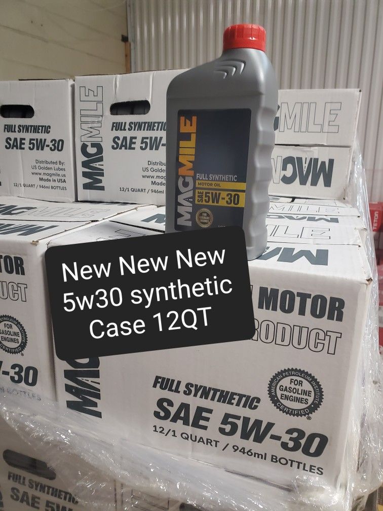 Special Price Motor Oil 5w30 Full Synthetic Case 12QT High Quality Available