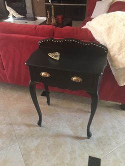 Antique vanity with Queen Victorian legs.