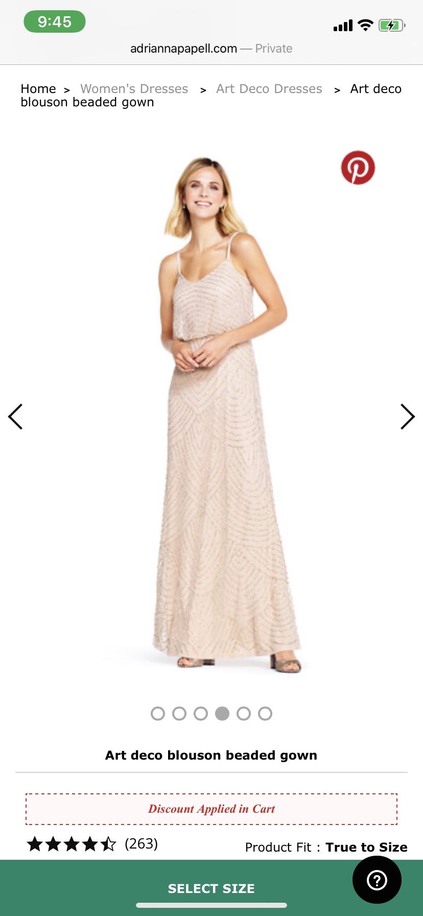 Blush Dress (size 18)