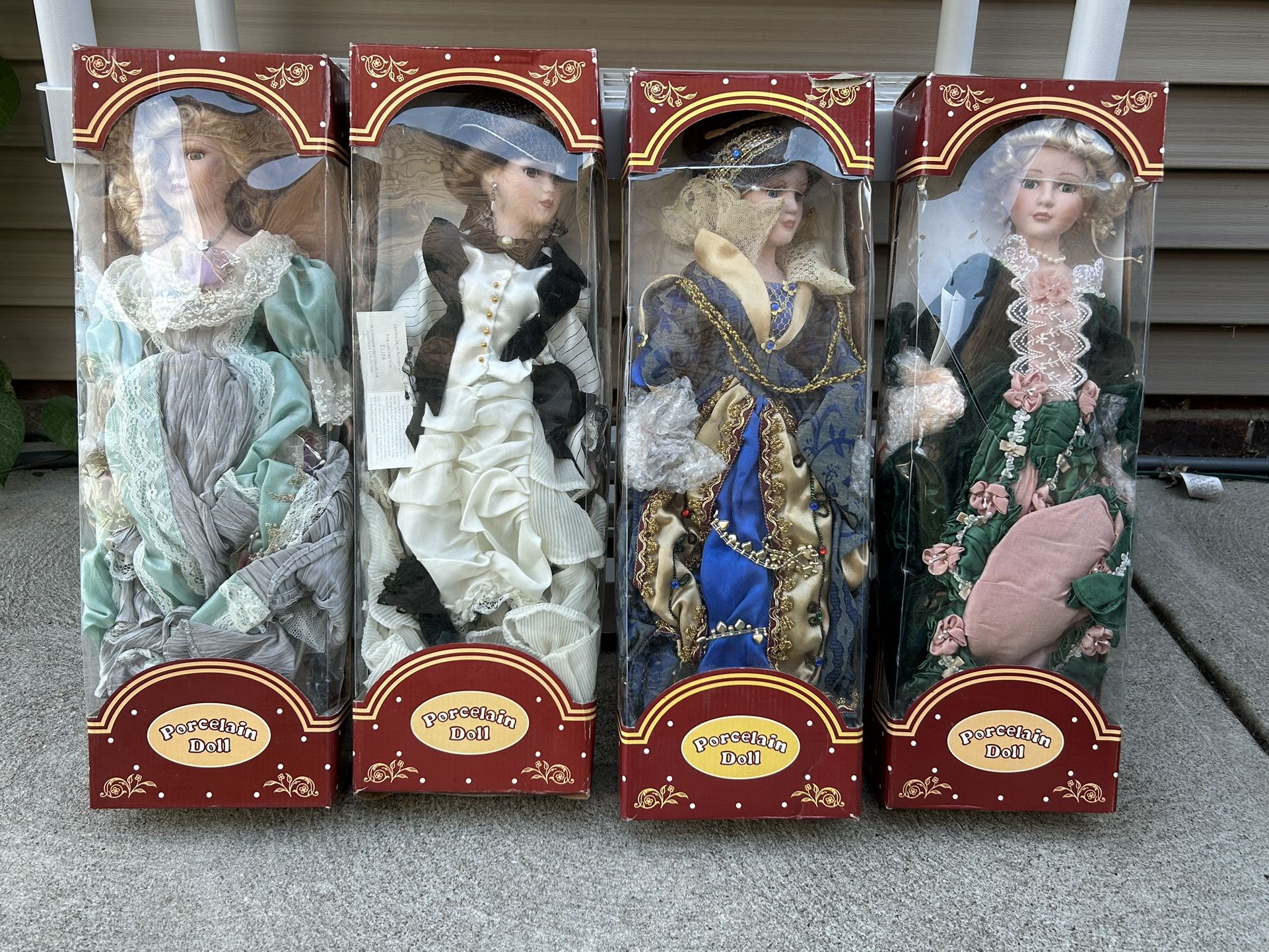 Anastasia Collection Porcelain Dolls BUNDLE! ALL 3 DOLLS!!