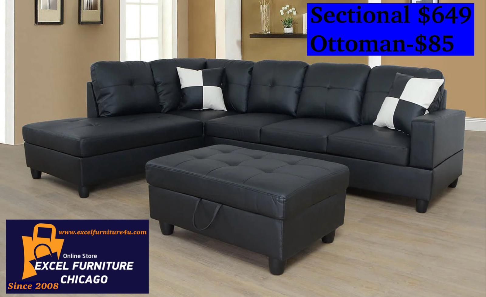🎈Free Delivery—Brand new sectional sofa couch