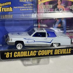  Revell Lowrider ‘81 Cadillac Coupe Deville diecast car.  Rare HTF