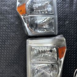 Used OEM Original 2011 - 2016 Ford Super Duty F-250 - 550 Headlights Luces Micas 