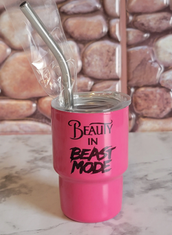 Mini Shot Glass - Beauty in Beast Mode