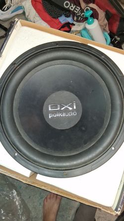 12" Polkaudio subwoofer