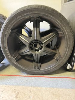 26in Rims And Tires 