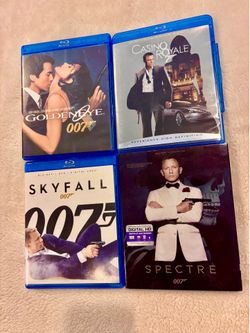 JAMES BOND BLU-RAY (4 Films)