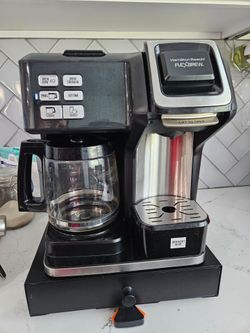 Dual coffee maker