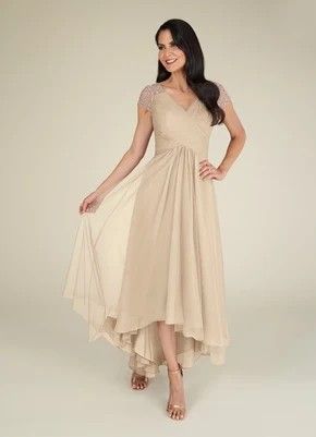 Brand new Champagne High-low Dress