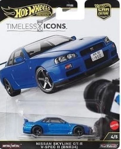 Hot Wheels Timeless Icons Nissan Skyline GT-R