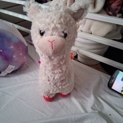 Llama stuffed animal.