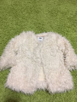 3T- Old Navy Fur (Faux) EUC
