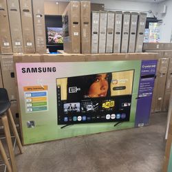 85 Inch Samsung 4K Crystal LED Smart TVs In box With Warranty 