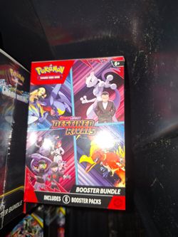 6 Destined rivals booster bundles new sealed pokemon tcg