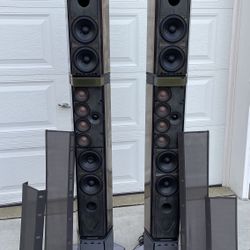 1988 Bang & Olufsen B&O 6623 Loud Speakers