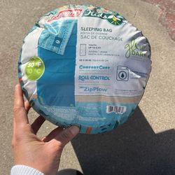$25 New ! Coleman Kids Sleeping Bag (Glow In The Dark)