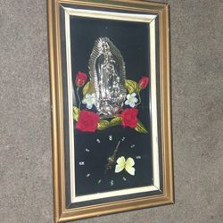 Virgin Mary Clock