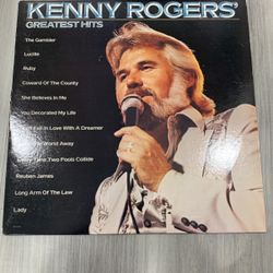 Kenny Rogers Greatest Hits Vinyl Record