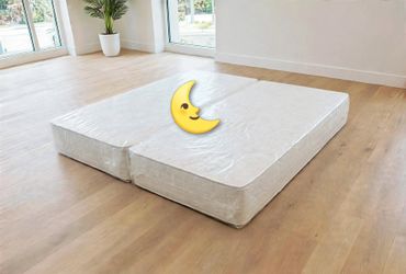 $160 king boxspring brand new free delivery same day