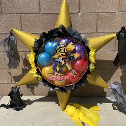 Transformers Bumblebee Star Pinata With Balls