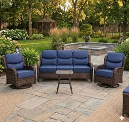6-in deep seating cushions Costco quality patio furniture outdoor patio furniture high quality patio set swivel chairs ☑️🆕🚎🚛