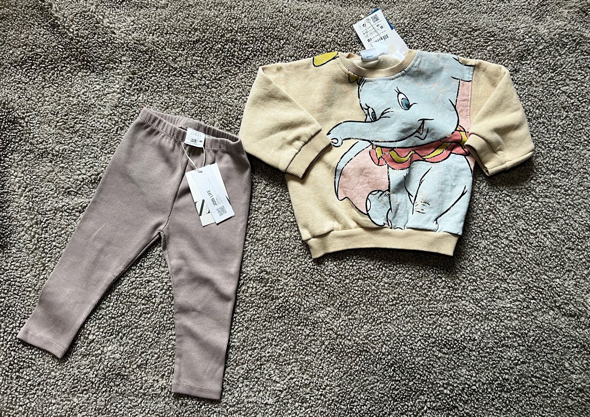 New Zara Dumbo sweater & leggings