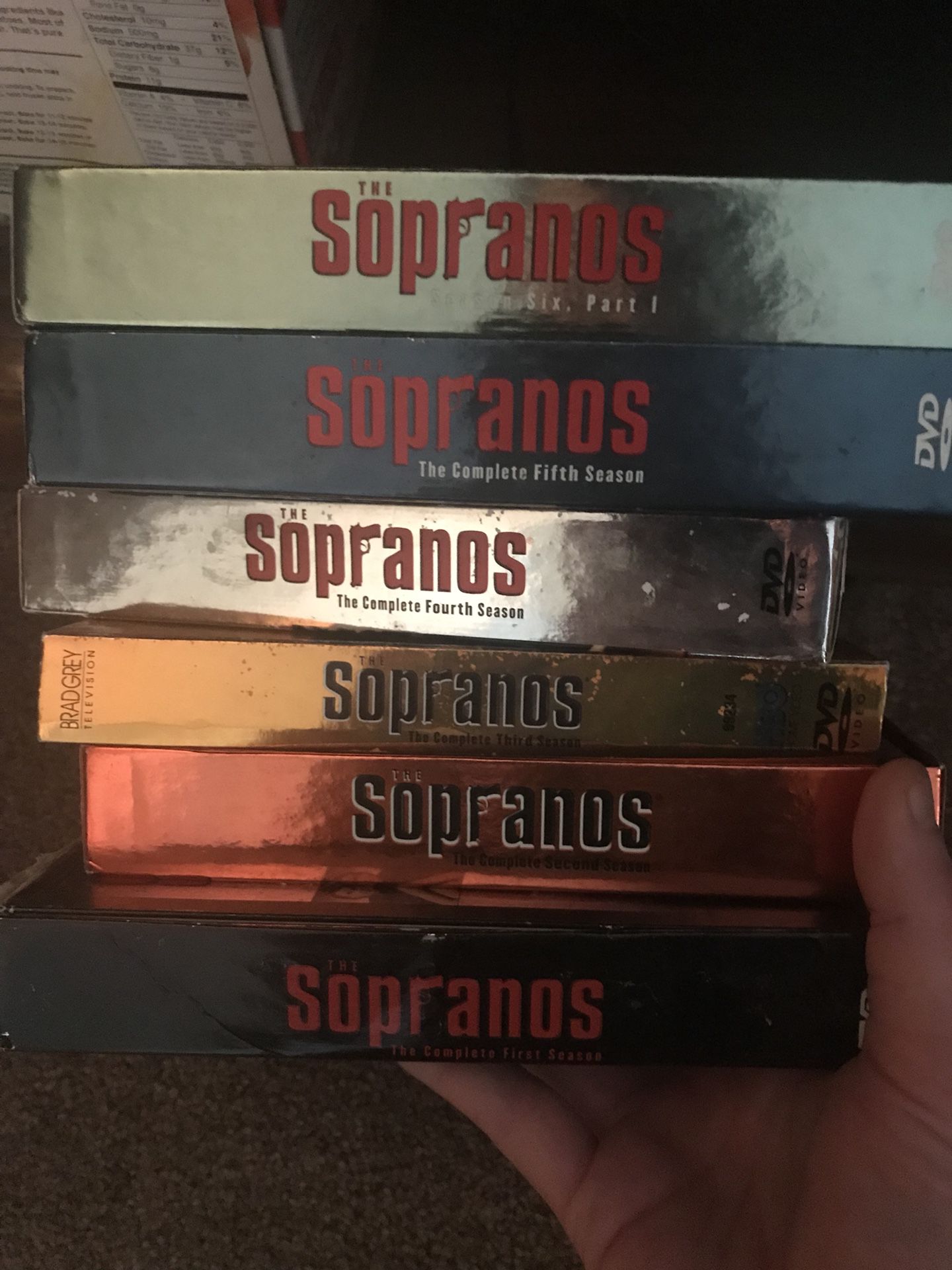 THE SOPRANO’S (Complete DVD Set)