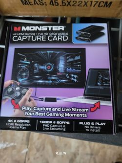 Monster 4k Capture card