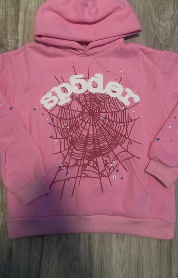 All Pink Spider Hoodie