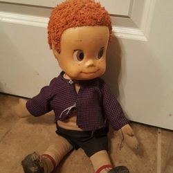 Vintage 1961 Chatty Matty by Mattel Collectible Boy Doll