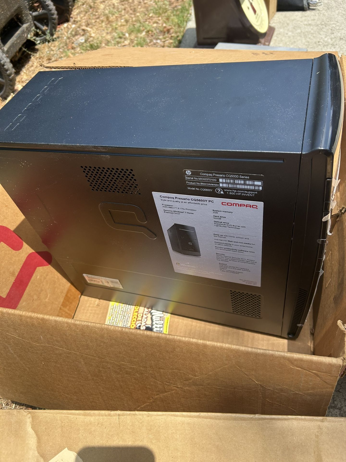 Compaq Presario Windows 7