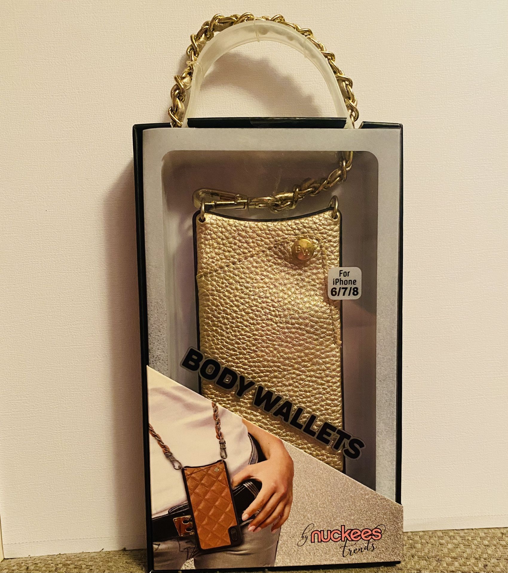 52" Cross Body Iphone 6/7/8 Body Wallet