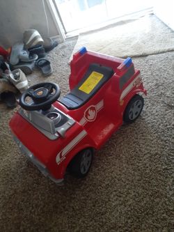 Paw patrol fire truck