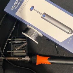 Soldering Iron And Soldering Sucker Kit