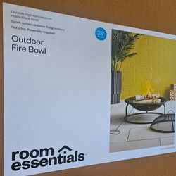 Brand new in box 23" Fire bowl outdoor