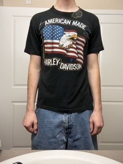 Vintage 1980 Harley Davidson T Shirt
