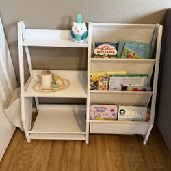 Kids Toy Shelf And Book Storage