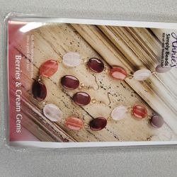 Annie's Berries and Cream Gems jewelry making kit. New, unopened in package.