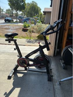 Elliptical and stationary bike