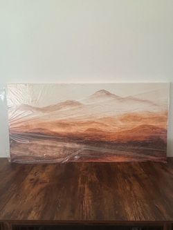 Desert Mountain Canvas