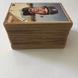 Partial Set Of 1962 Topps Baseball Cards 113 Different With Stars