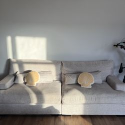 108 Inch Couch Snuggle Down Sectional From Living Spaces