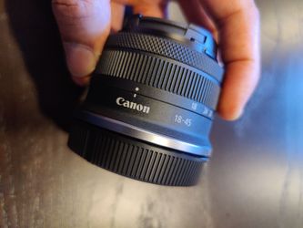 MINT Canon RF 50mm f1.8 + RF-S 18-45mm Mirrorless Lenses - Like New!