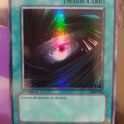 Yu-Gi-Oh LOB Dark Hole 1st Edition