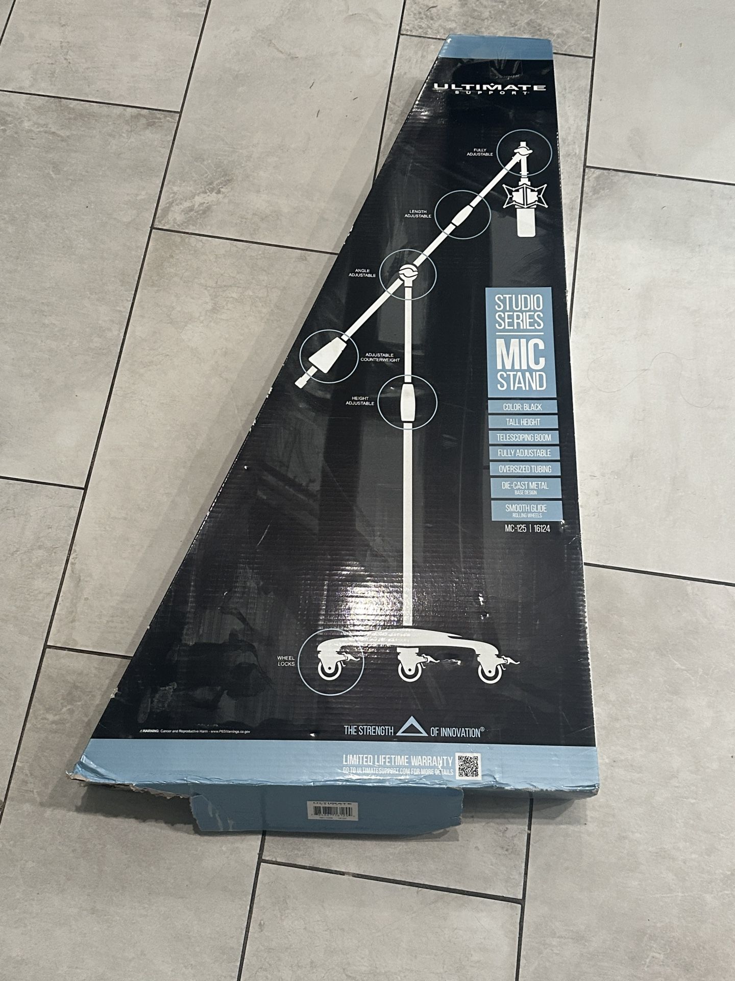 Ultimate Support Studio Series Mic stand (NEW)