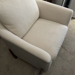 Threshold Accent Chair (Ivory White)